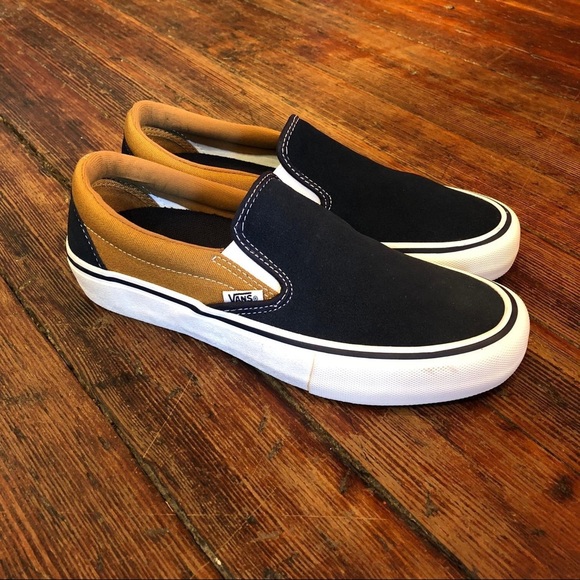 vans dress blues slip on